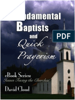 Fundamental Baptists and Quick Prayerism