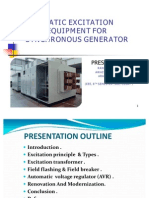 Static Excitation Equipment