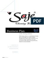 Business Plan: SAJE Cleaning Solutions