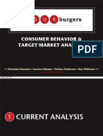 Consumer Behavior & Target Market Analysis: Four Burgers