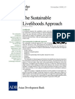 The Sustainable Livelihoods Approach