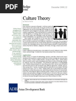 Culture Theory: Knowledge Solutions