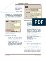 Nutrition1: Outline: Biochemistry Julie & Zyrhc