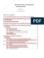 Formulation - Variationnelle