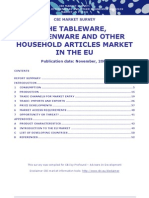 Tableware, Kitchenware and Other House Articles in EU 2009