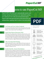 PaperCutMF Top 10 Reasons