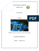 Informe Puente de Guayllabamba