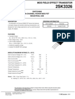 Mos Field Effect Transistor: Switching N-Channel Power Mos Fet Industrial Use