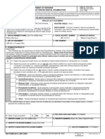 Dental Form DD 2813