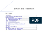 QIS 5 Risk-Free Interest Rates - Extrapolation Method