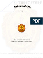 Maharashtra Agro Industrial Policy 2010