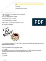 Ideal Gas-Worked Examples