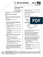 Service Bulletin: Troubleshooting DTC P1456 and P1457