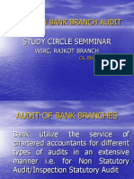 Bank Branch Audit Presentation 2