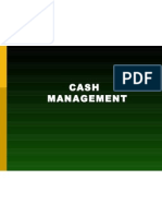 Cash Management