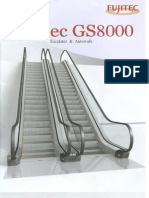 Catalog Fujitec GS8000 - Escalators