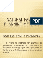 Natural Family Planning Method