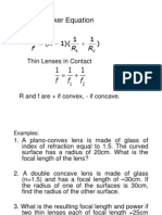 Physics of The Eye