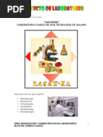 Proyecto para Un Laboratorio Clínico