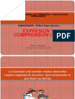 Expresion y Comprension Oral