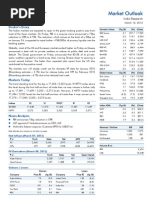 Market Outlook 12th March 2012