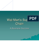 Wal-Mart's Supply Chain: A Business Success