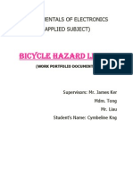 Bicycle Hazard Lights: Fundamentals of Electronics (Applied Subject)