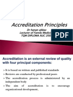 Accreditation Principles