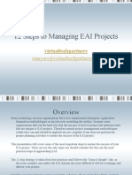 12 Steps To Managing EAI Projects: Virtualtechpartners