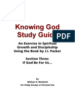 Knowing God Study Guide - Section Three