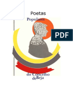 Poetas Populares Do Concelho de Beja 1987 - 1 A 117 - Penedo Gordo