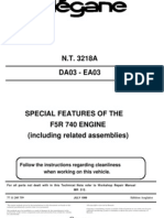 Special Features of The f5r 740 Engine