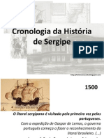 Cronologia Da História de Sergipe