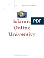 Foundation of Islamic Studies Module 4.1-Bilal