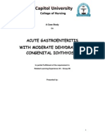 Acute Gastroenteritis With Moderate Dehydration, Congenital Ichthyosis