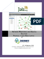 Network Monitoring Solution Proposal