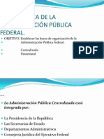 @ Ley Orgánica de La Administración Pública Federal