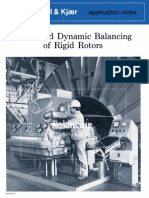 Static and Dynamic Balancing of Rigid Rotors