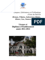 Ase Civilisation Brochure Licence de