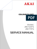 Akai 29CT24FS Service Manual