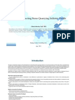 China Constructing Stone Quarrying Industry Profile Cic1012