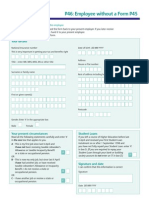 P46: Employee Without A Form P45: Section One