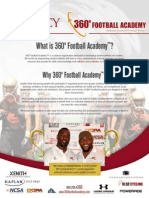 360 Football Academy Brochure