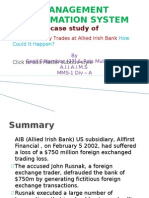 Rogue Currency Trades at Allied Irish Bank