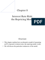 Week 3 - Ch8 - Interest Rate Risk - The Repricing Model