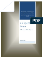 2G Spectrum Scam: A Business Ethics Project