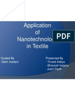 Application of Nanotechnology in Textile