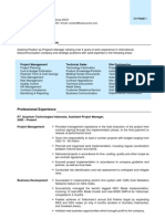 TC 03.01.01 - Curriculum Vitae - Blue Highlight - Engineer