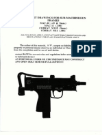 Machinist Drawings For SMG Frames - MAC10, MAC11, Cobray M11-9, CobrayM12