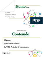 El Atomo y Los Modelos Atomicos